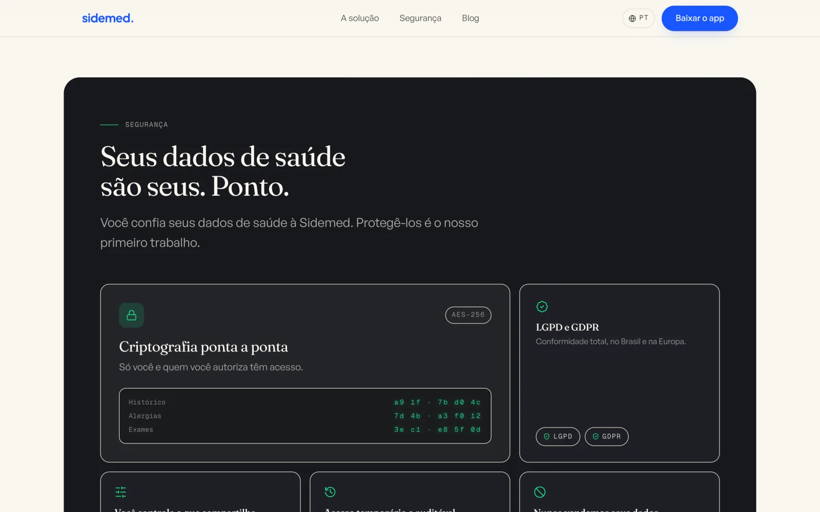 Segurança faz parte do produto, não é nota de rodapé.